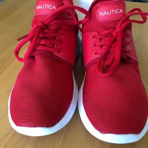 Nautica Red Tennis Shoes
